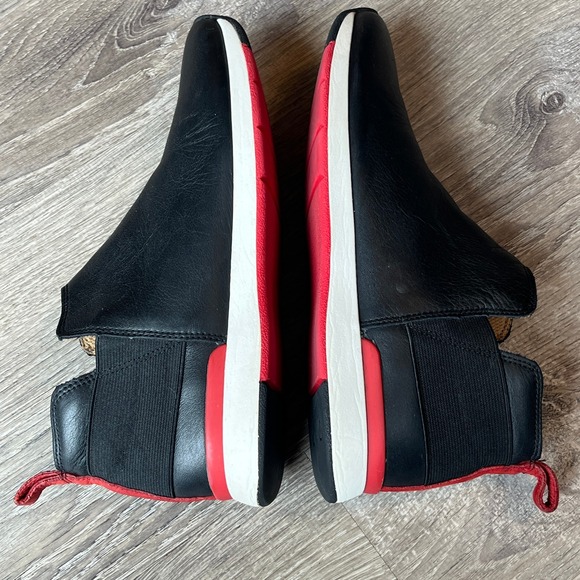 Vionic Cosmic Cece Chelsea Sneaker Boots Black Leather Womens 8.5 UK 6.5 EU 40 - Picture 3 of 9